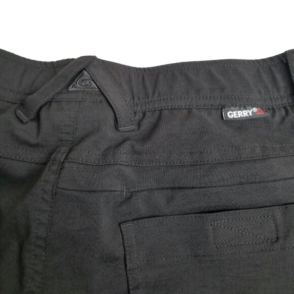 Gerry Hiking Pants 32x34 Black Fleece Lined Outdoor Performance Stretch - Picture 4 of 13